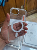 قاب شفاف iPhone 16e با قابلیت شارژ مگسیف
