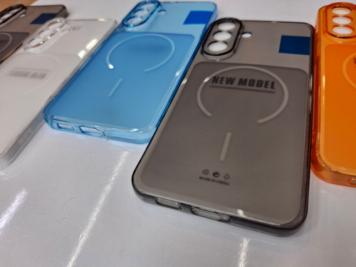 قاب شفاف Mag Crystal سامسونگ Galaxy A57 | شفاف کریستالی | محافظ دوربین