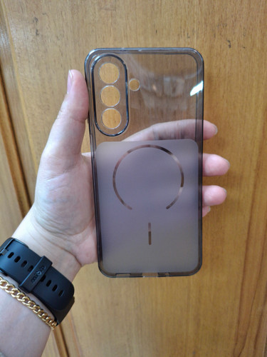 قاب شفاف Mag Crystal سامسونگ Galaxy A27 | شفاف کریستالی | محافظ دوربین