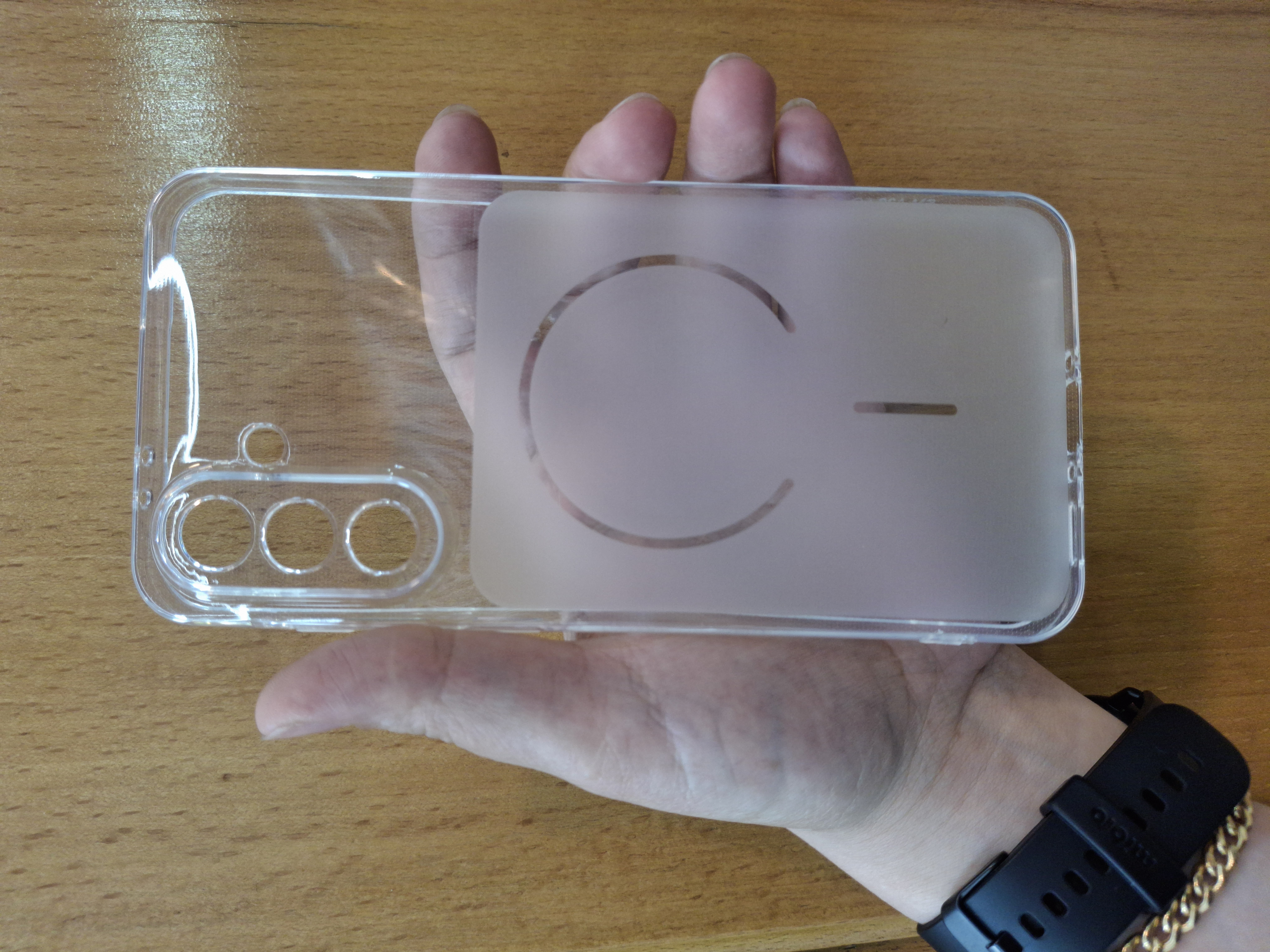 قاب شفاف Mag Crystal سامسونگ Galaxy A37 | شفاف کریستالی | محافظ دوربین