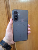 قاب شفاف سامسونگ Galaxy A07 مدل Mag Crystal با محافظ لنز دوربین