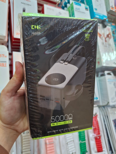 پاوربانک KPG-502 ظرفیت 50000 میلیآمپر ساعت 22.5 وات فست شارژ