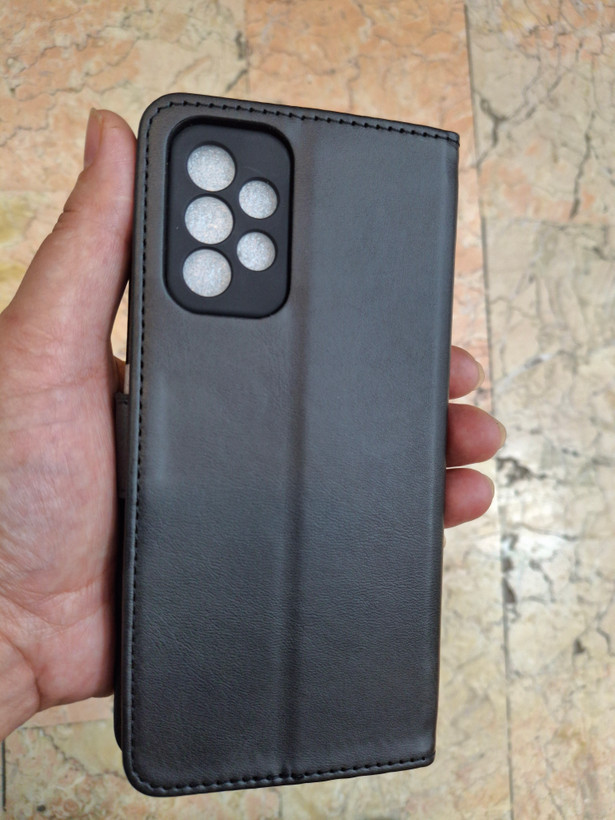 قاب کیفی چرمی مگنتی جاکارتی دار xiaomi poco x5 pro